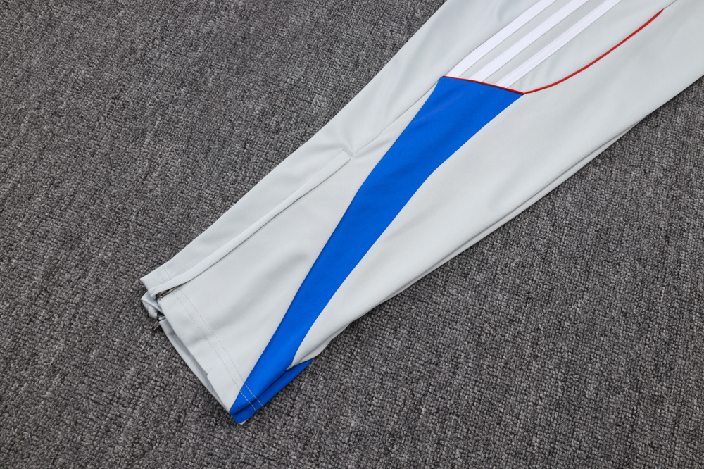 Bayern Munich Training Kit (Sweatshirt+Pants) Light Grey 2025/26