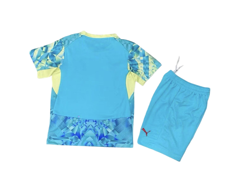 Portugal Goalkeeper Football Uniform Kids Kit Jersey+Shorts World Cup 2026