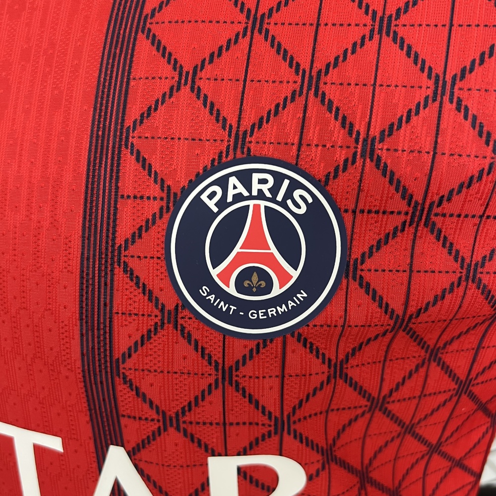Authentic Soccer Jersey PSG Pre-Match Shirt 2025/26