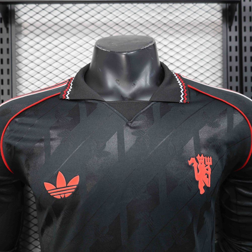 Manchester United Authentic Special Edition Long Sleeve Football Jersey Shirt 2025/26