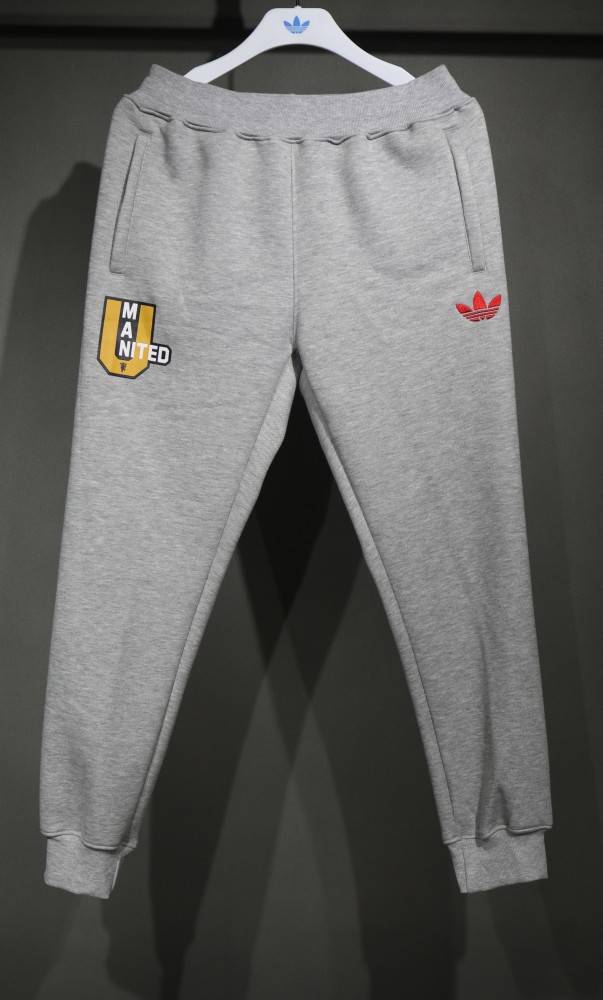 Manchester United Hoodie Training Kit (Sweatshirt+Pants) Grey 2025/26
