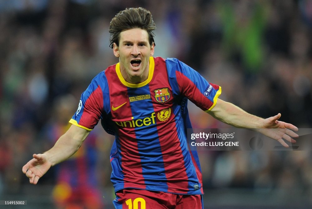 Authentic Barcelona Retro Jersey Home Long Sleeve Soccer Shirt 2010-11