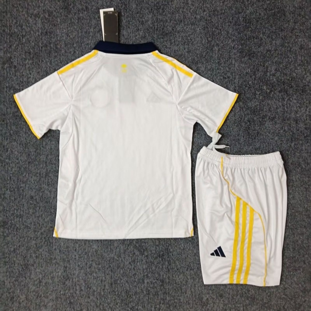 Al Nassr Soccer Jersey Third Away Kids Kit Jersey+Shorts 2025/26