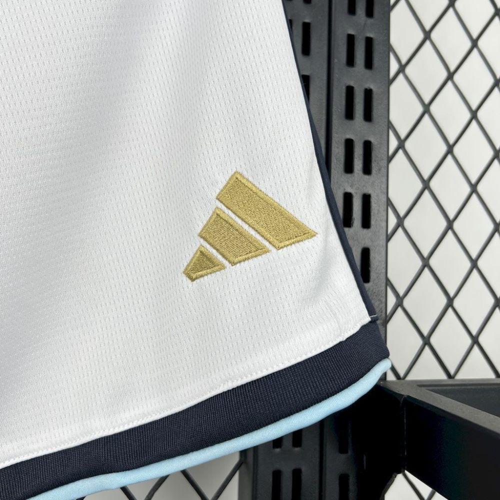 Argentina Soccer Jersey White Custom Shorts World Cup 2026
