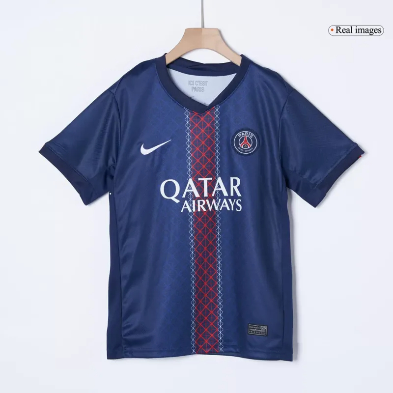 PSG Football Jersey Home Kids Full Kit 2025/26