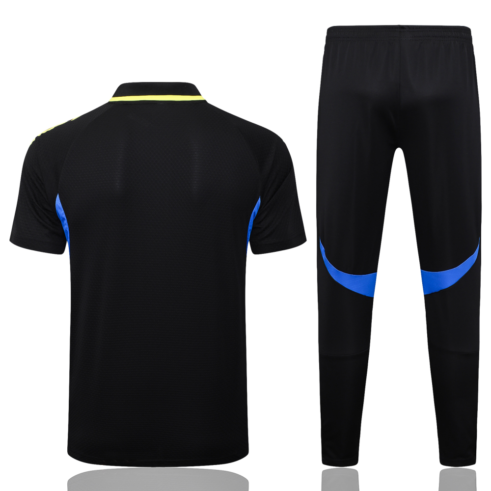 Manchester United Training Kit (Polo+Pants) Black 2025/26