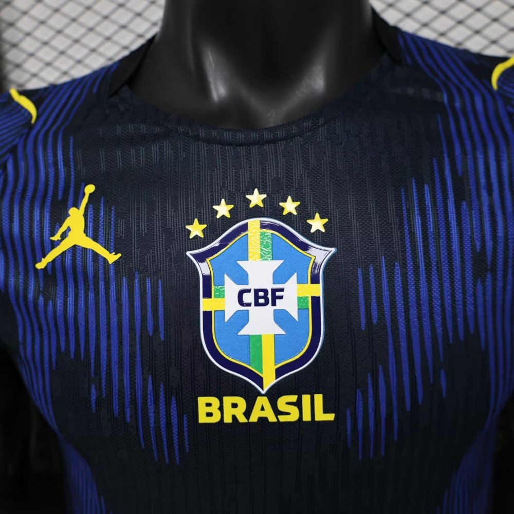 Brazil Authentic Soccer Jersey Away Shirt World Cup 2026