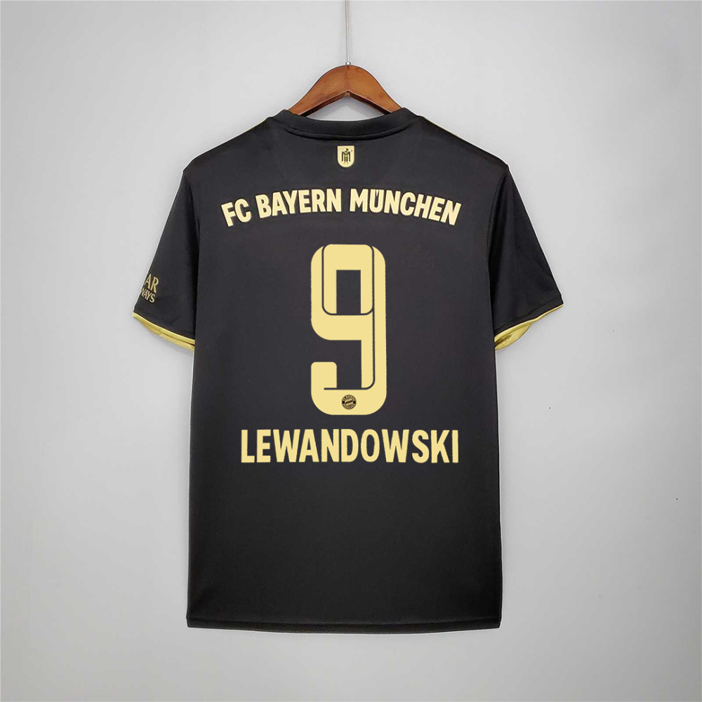 Bayern Munich Retro Jersey Away Soccer Shirt 2021/22