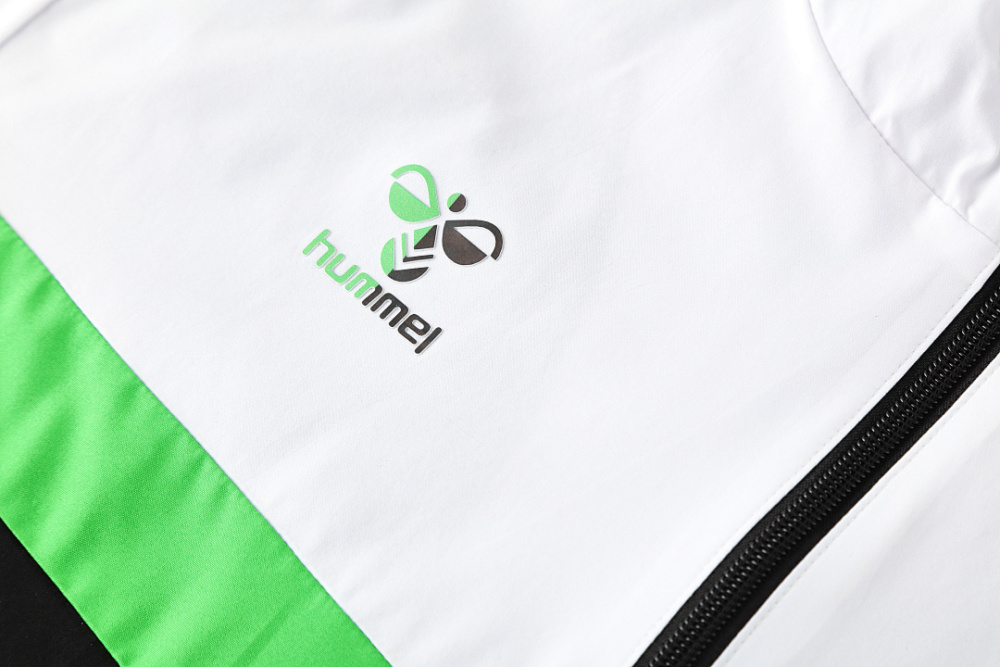Real Betis Retro Hoodie Training Kit (Windbreaker+Pants) Green 2025/26