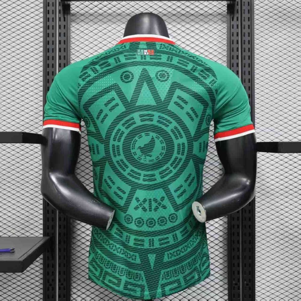 Mexico Authentic Home Kit Soccer Jersey World Cup 2026