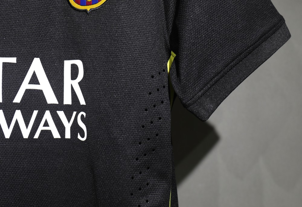 Authentic Barcelona Retro Jersey Third Away Soccer Shirt 2013-14