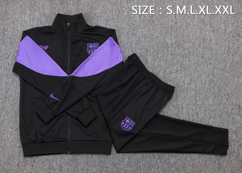 Barcelona Training Kit (Jacket+Pants) Black 2025/26