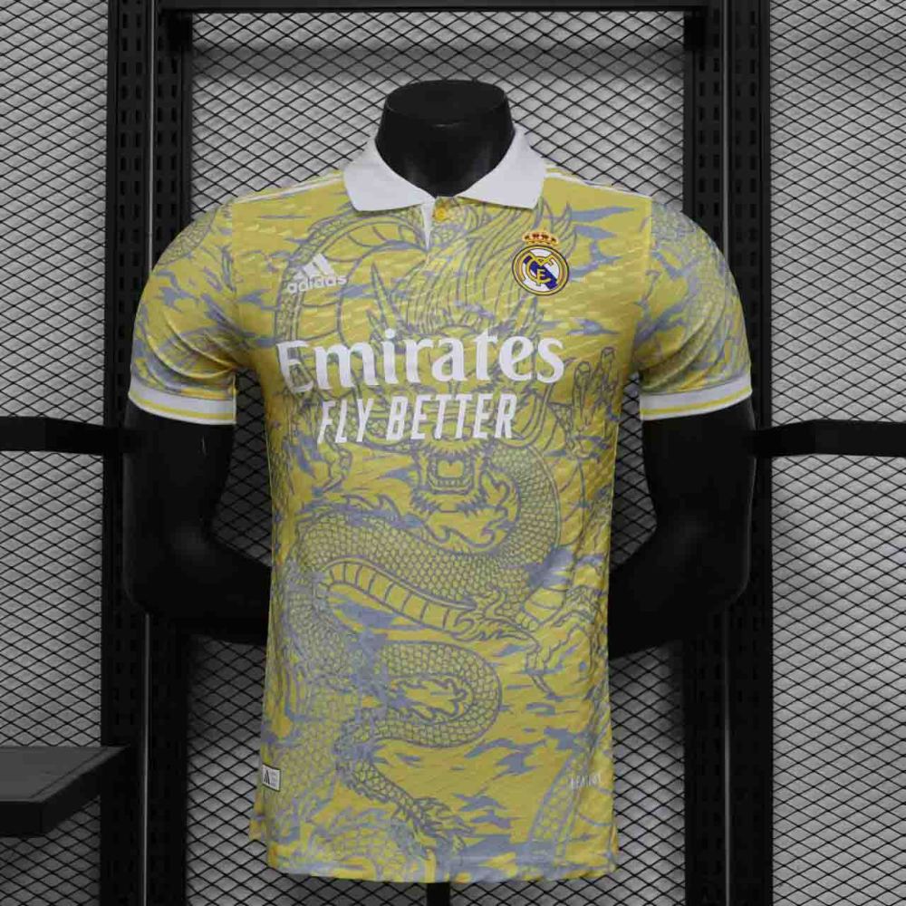 Real Madrid Authentic Soccer Jersey Dragon Special Edition Shirt 2025/26