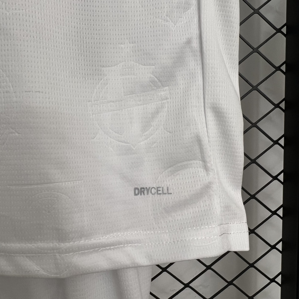 Marseille Soccer Jersey Home Kids Kit Jerseys+Shorts 2025/26