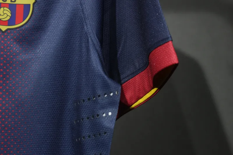 Authentic Barcelona Retro Jersey Home Soccer Shirt 2012-13
