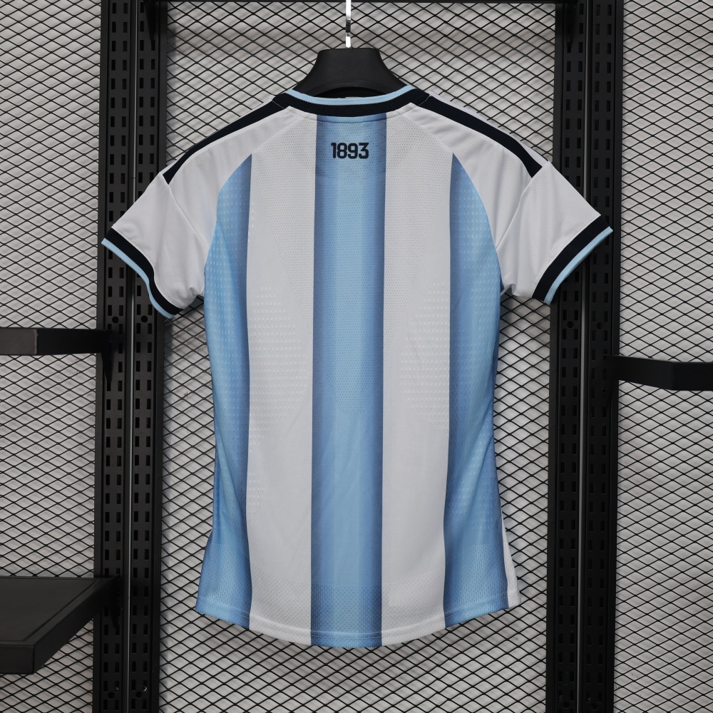 Argentina Authentic Soccer Jersey Women's Home Shirt World Cup 2026 - Player Version