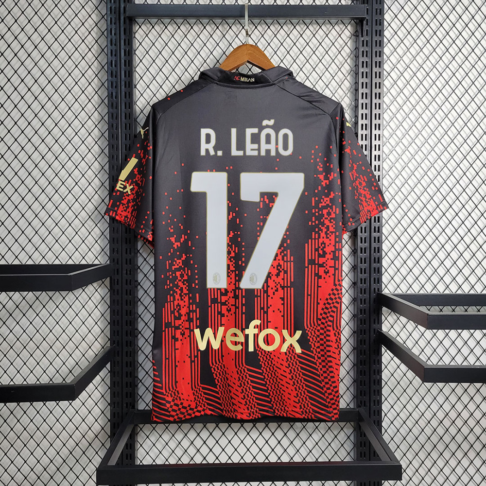 AC Milan Retro Soccer Jersey Fourth Away Custom Shirt 2022/23