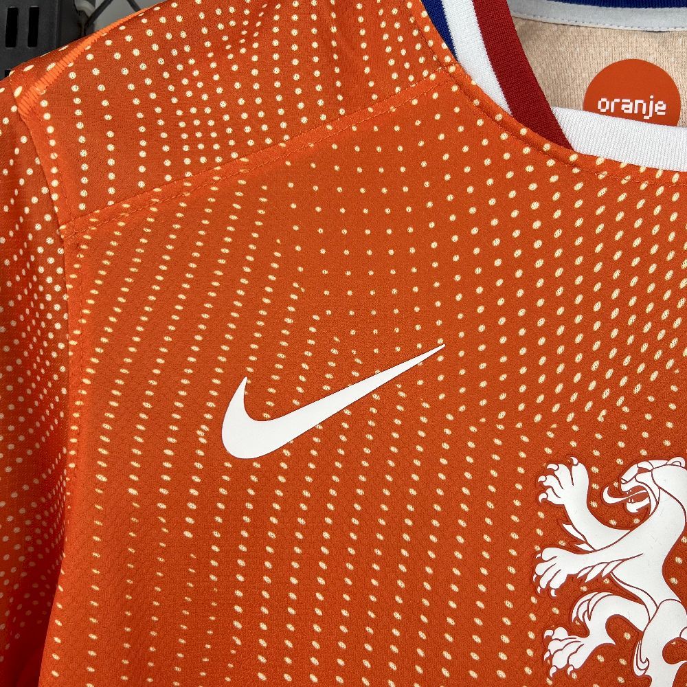 Netherlands Soccer Jersey Home Custom Shirt 2025 - World Cup