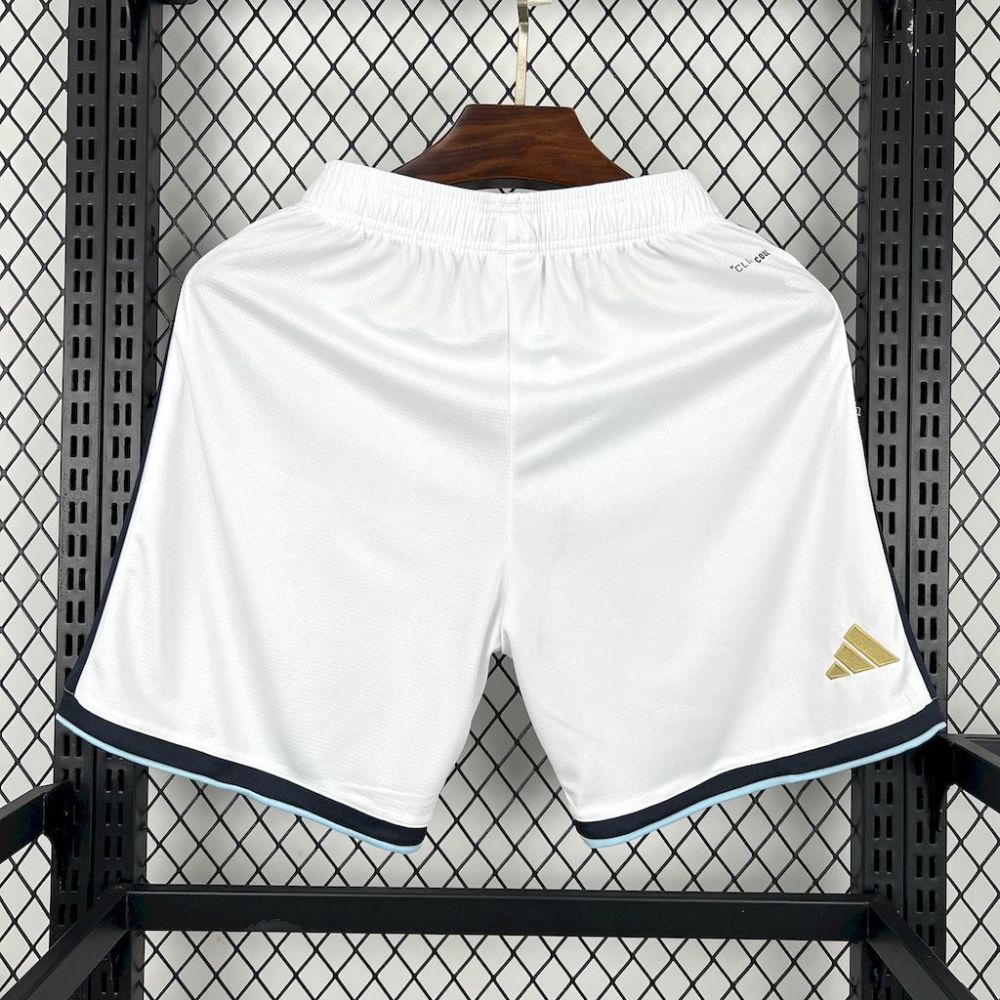 Argentina Soccer Jersey White Custom Shorts World Cup 2026