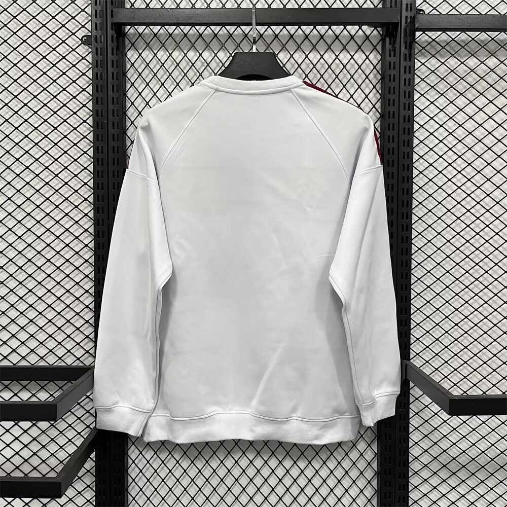 Bayern Munich Training Kit Causal Sweatshirt White 2025/26