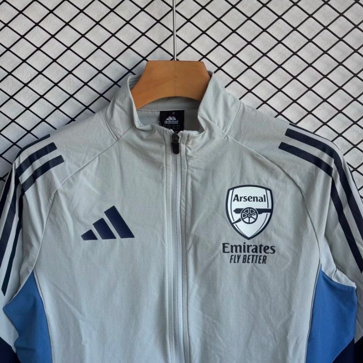 Arsenal Windbreaker With Pants Gray 2025/26