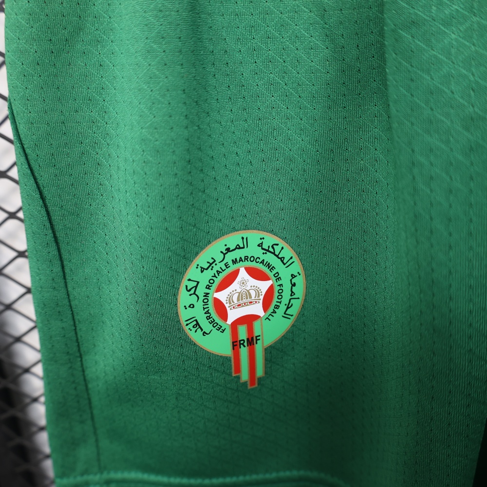 Morocco Authentic Soccer Jersey Home Shorts 2026 World Cup