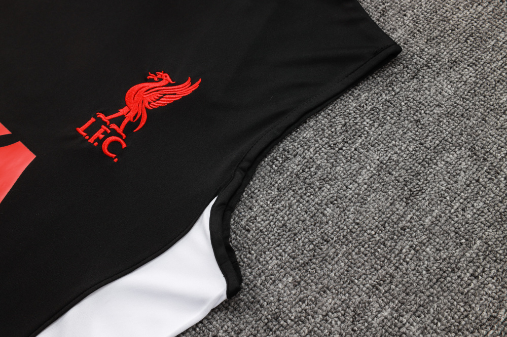 Liverpool Sleeveless Training Kit Black 2025/26