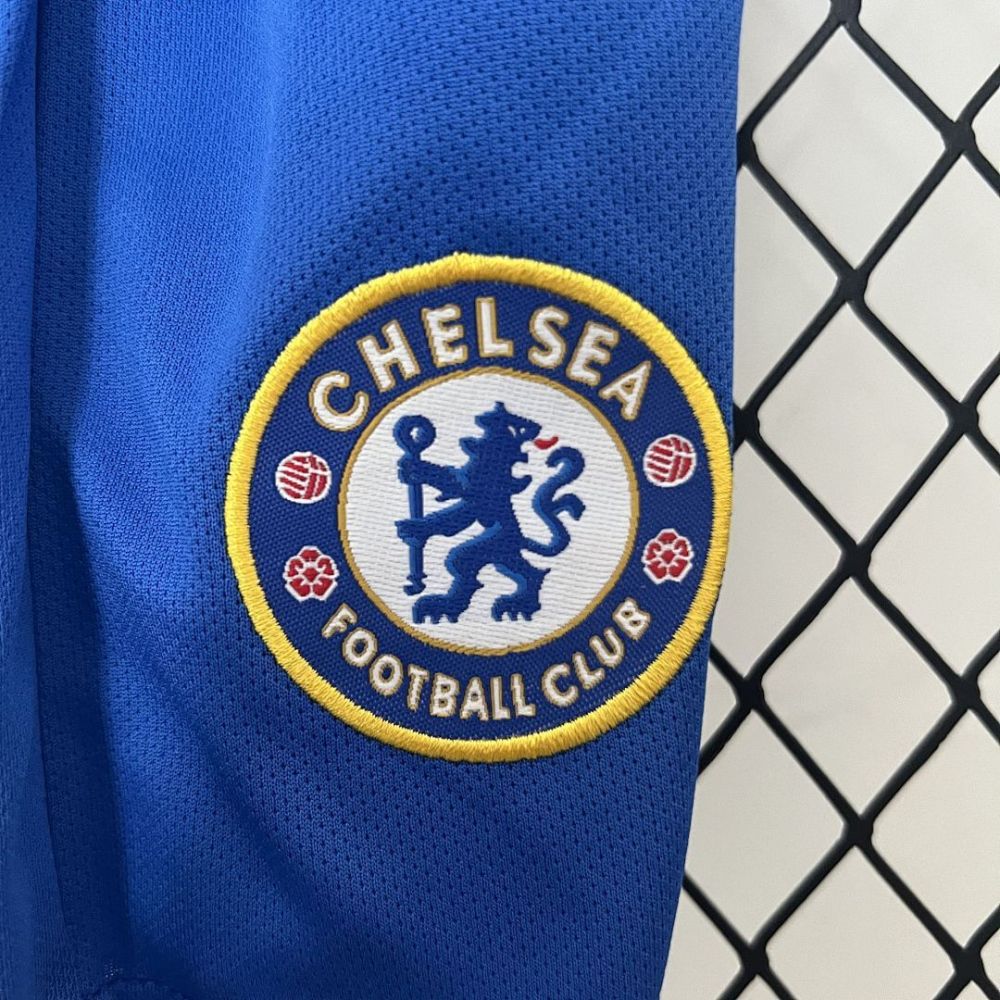 Chelsea Retro Football Jersey Home Champions League Kids Kit Jersey+Shorts 08-09