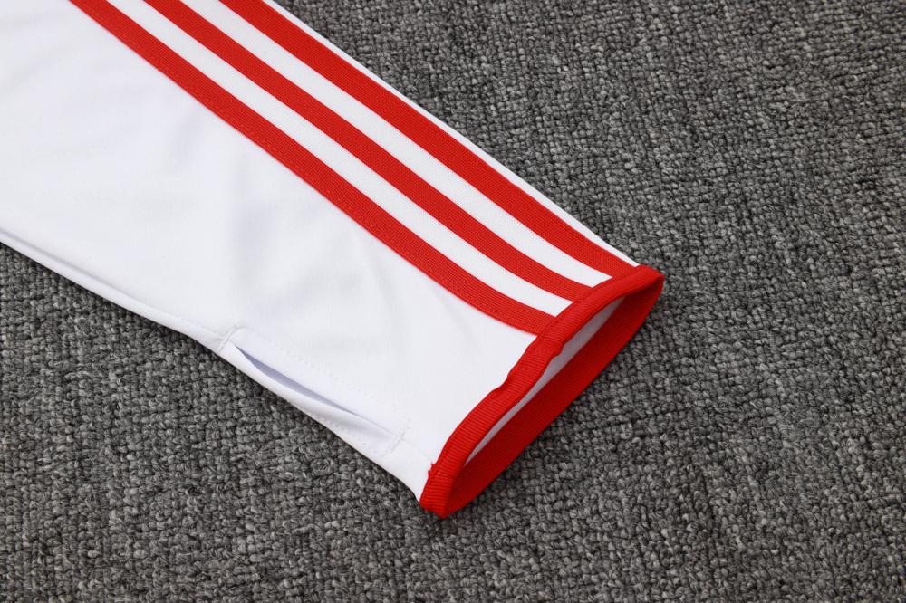 Bayern Munich Training Kit (Sweatshirt+Pants) White 2025/26 - 125th Anniversary