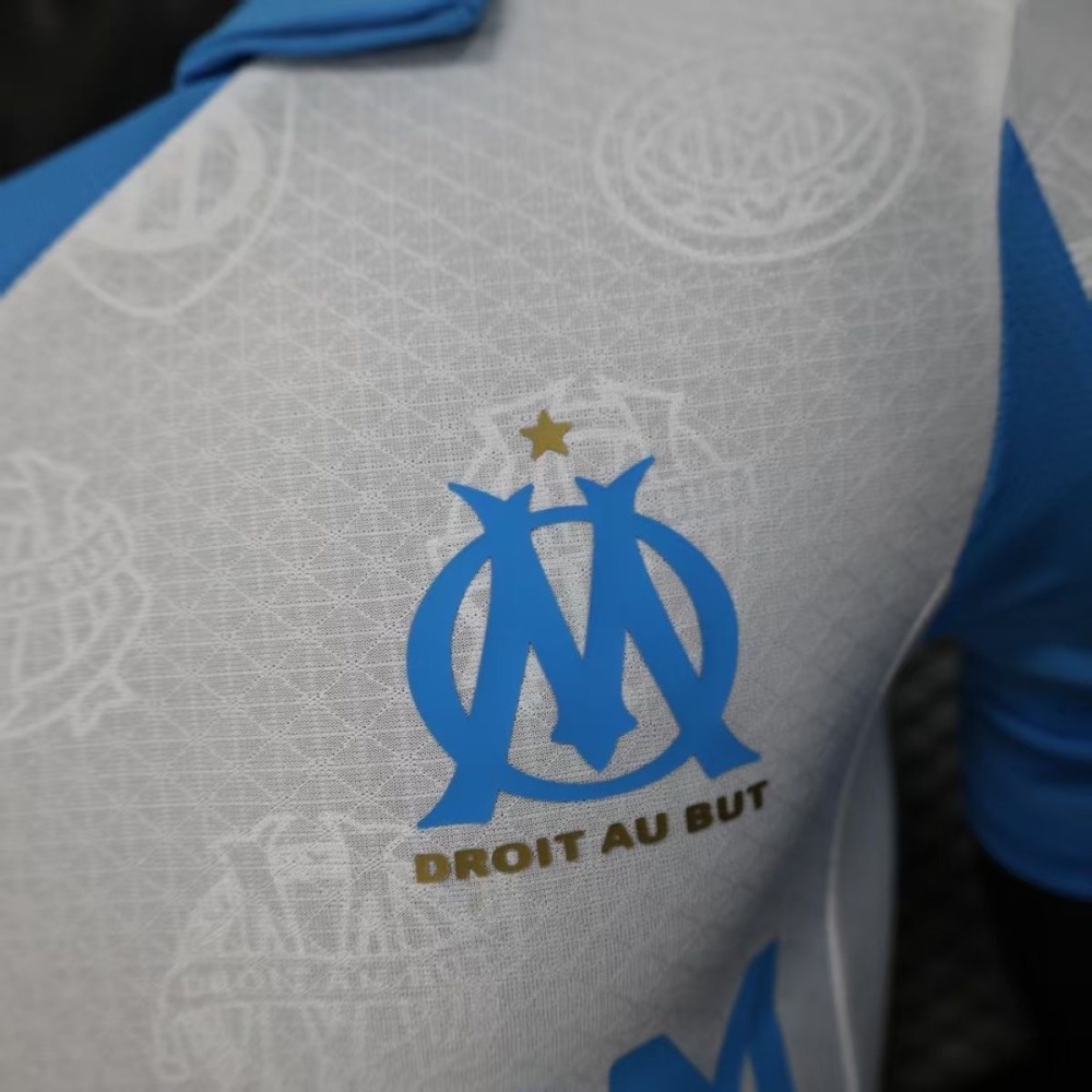 Marseille Authentic Soccer Jersey Home Shirt 2025/26