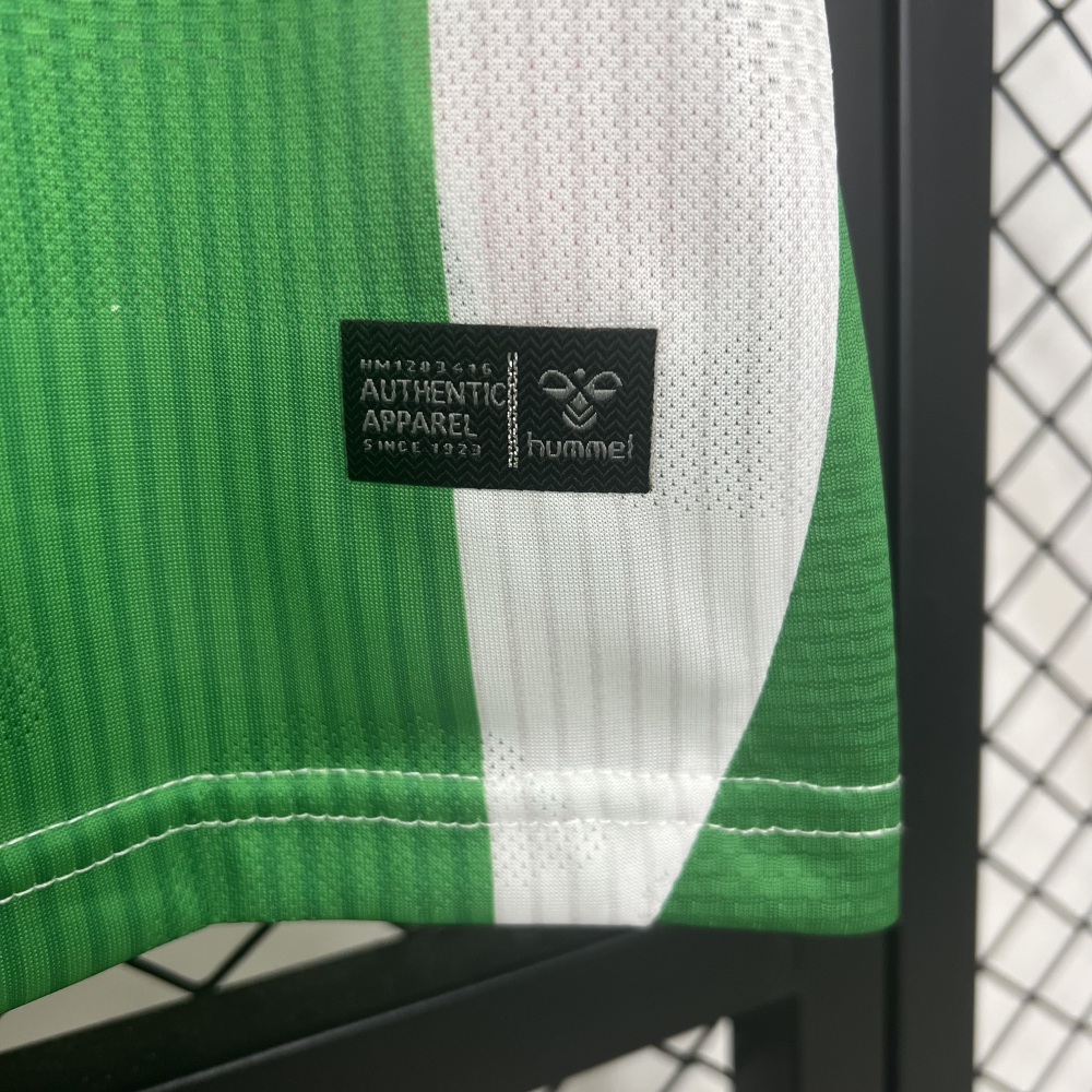Real Betis Home Custom Soccer Jersey 2025/26
