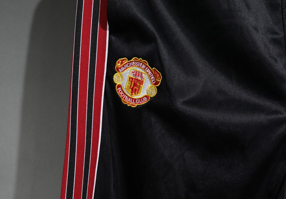 Manchester United Training Kit (Jacket+Pants) Black 2025/26