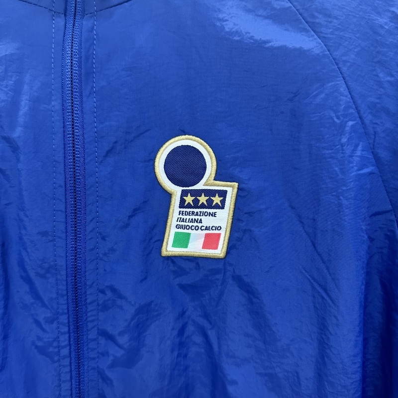 Italy Windbreaker Jacket Blue 2025