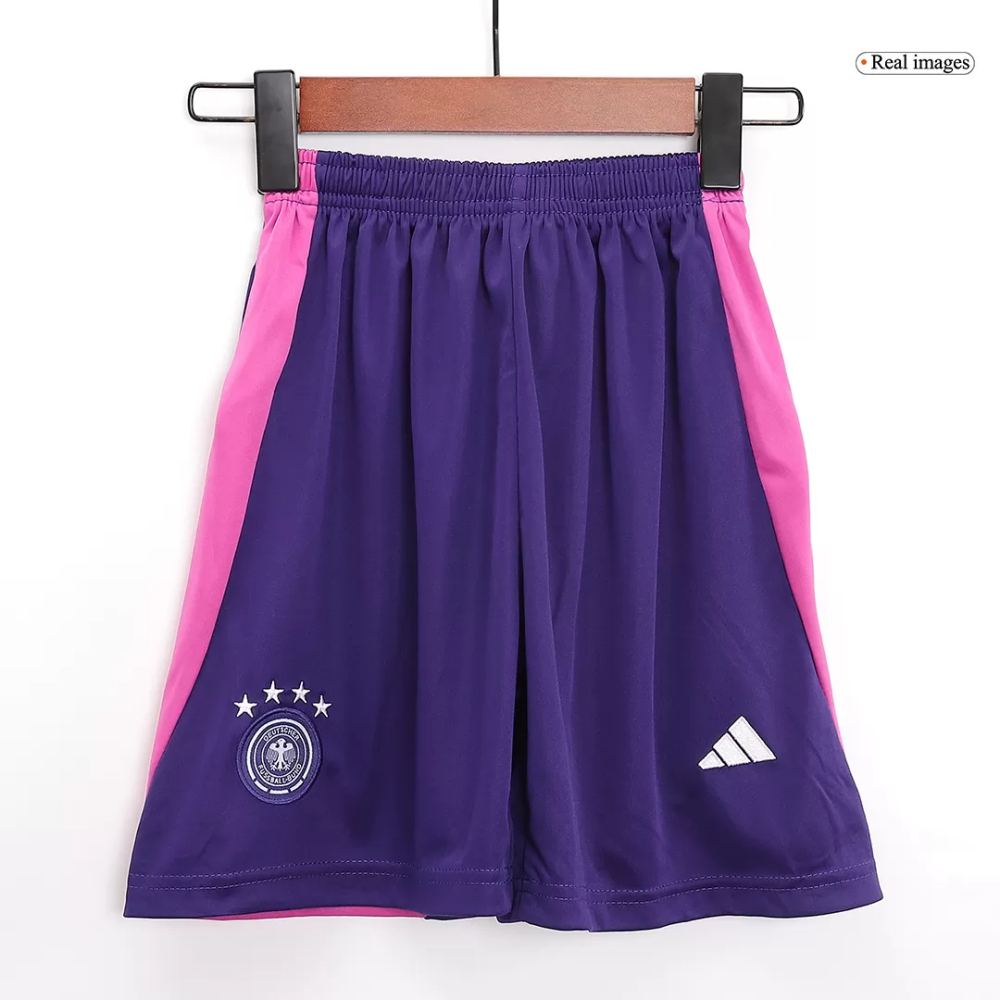 Germany Away Football Uniform Kids Kit Jersey+Shorts EURO 2024