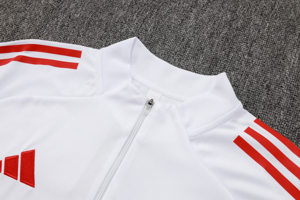 Bayern Munich Training Kit (Sweatshirt+Pants) White 2025/26