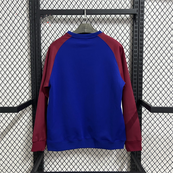 Barcelona Training Kit Casual Sweatshirt Blue 2025/26