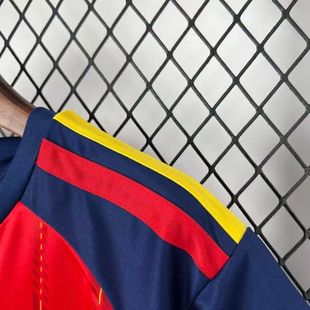 Spain Soccer Jersey Home Kids Kit Jersey+Shorts World Cup 2026