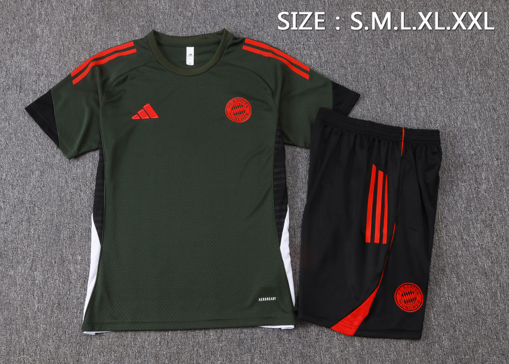 Bayern Munich Training Jersey Kit Green 2025/26