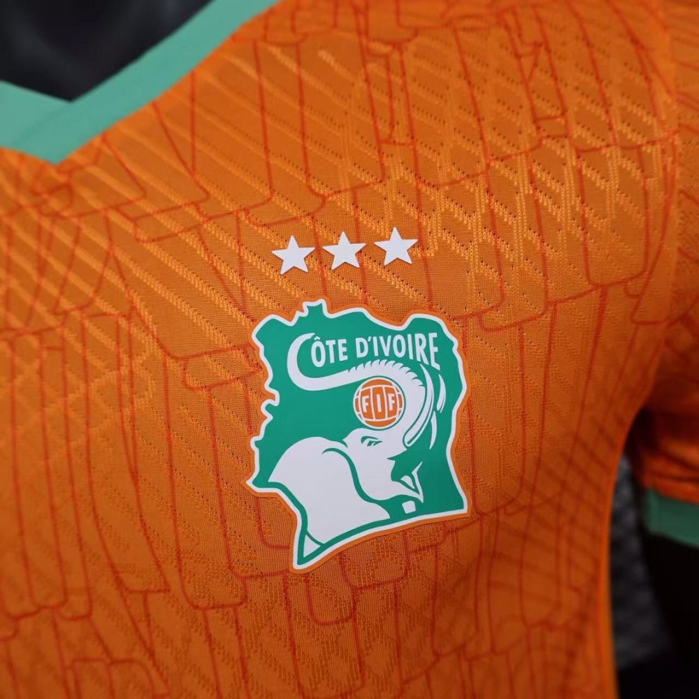 Ivory Coast Authentic Soccer Jersey Home Shirt 2024-25