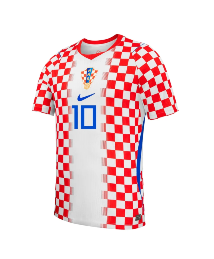 MODRIĆ #10 Croatia Authentic Soccer Jersey Home Shirt World Cup 2026