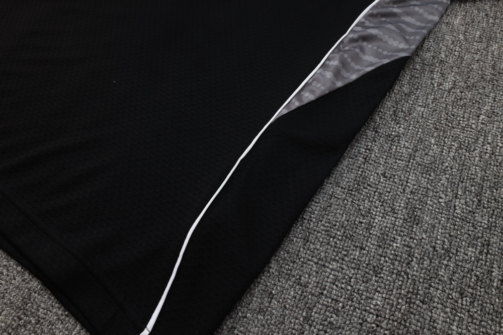 Real Madrid Training Kit (Polo+Pants) Black 2025/26