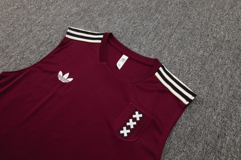 Ajax Sleeveless Training Kit Red 2025/26