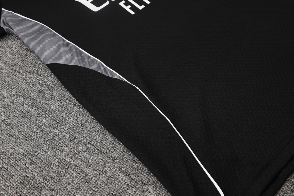 Real Madrid Training Jersey Kit Black 2025/26
