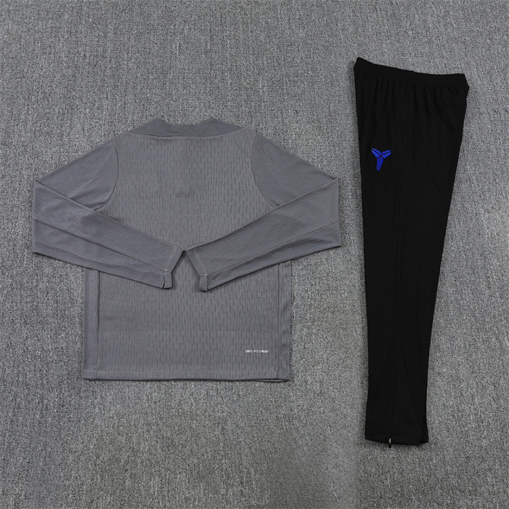 Kids Barcelona Training Kit (Sweatshirt+Pants) Gray 2025/26