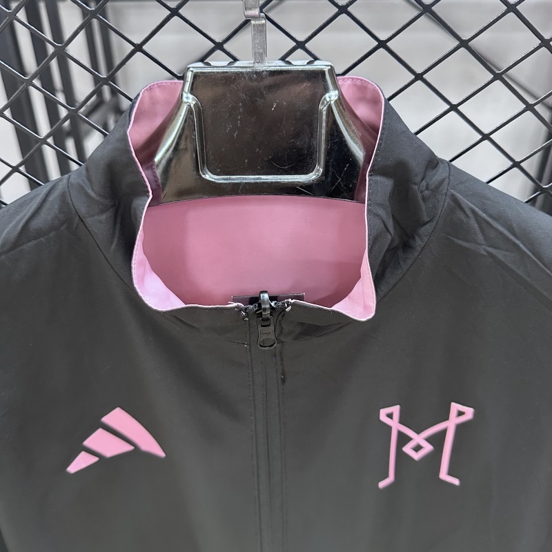 Inter Miami Windbreaker Jacket Black 2025