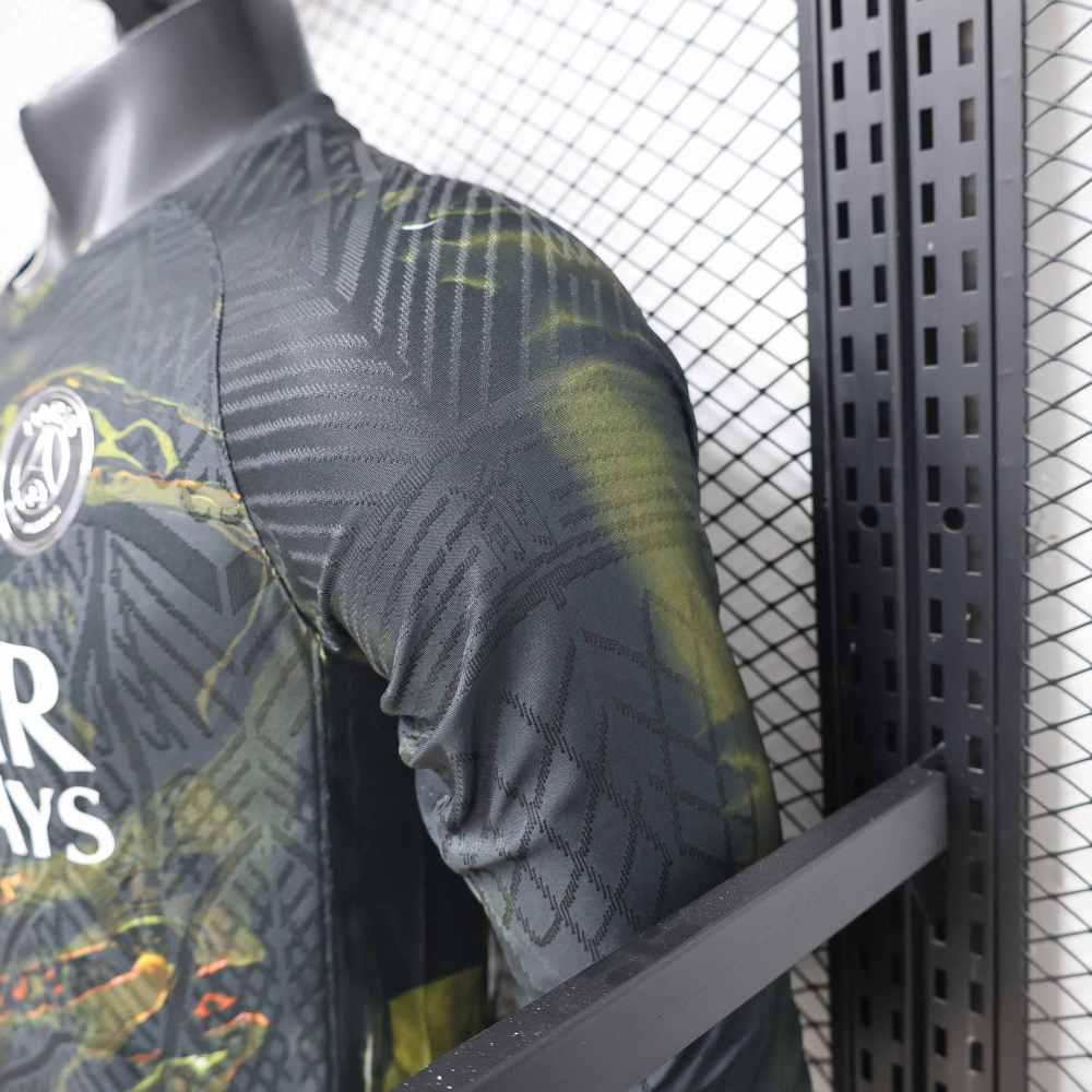 PSG Authentic Football Jersey Fifth Away Long Sleeve Shirt 2025/26