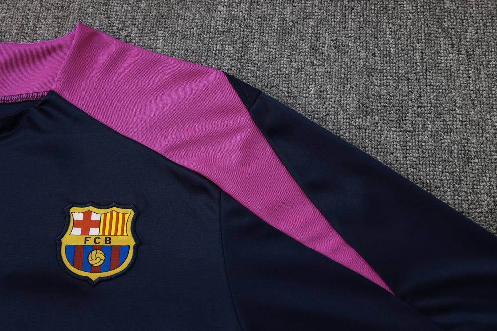 Barcelona Training Kit (Sweatshirt+Pants) Cyan 2025/26