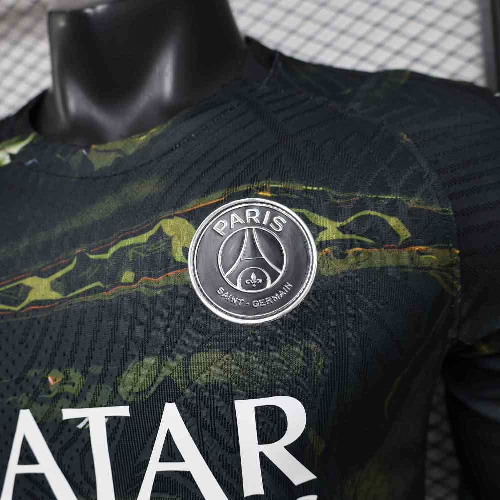 PSG Authentic Football Jersey Fifth Away Long Sleeve Shirt 2025/26