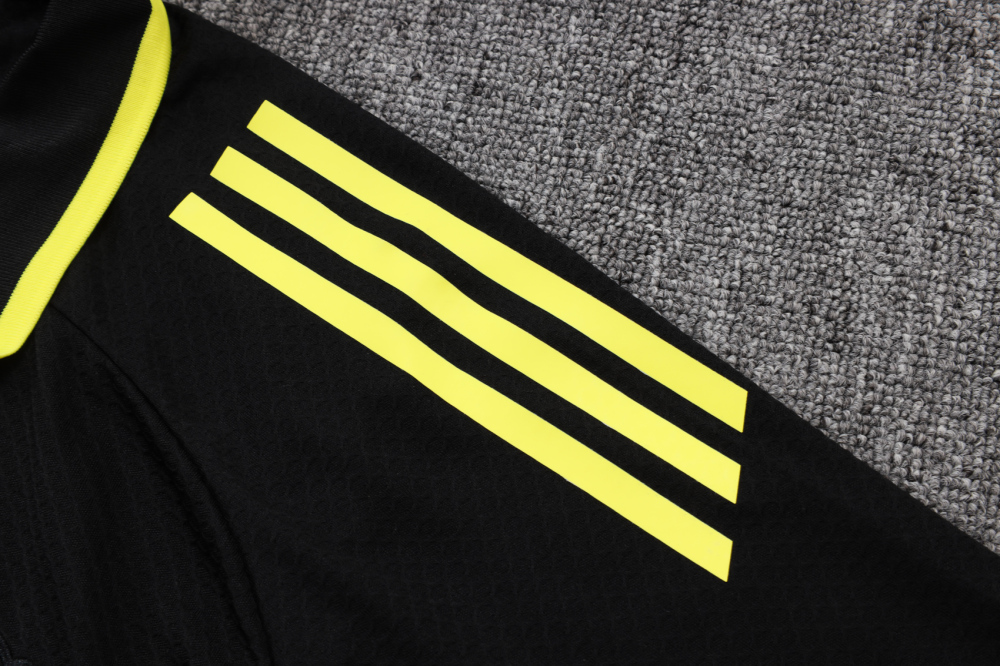 Manchester United Training Kit (Polo+Pants) Black 2025/26