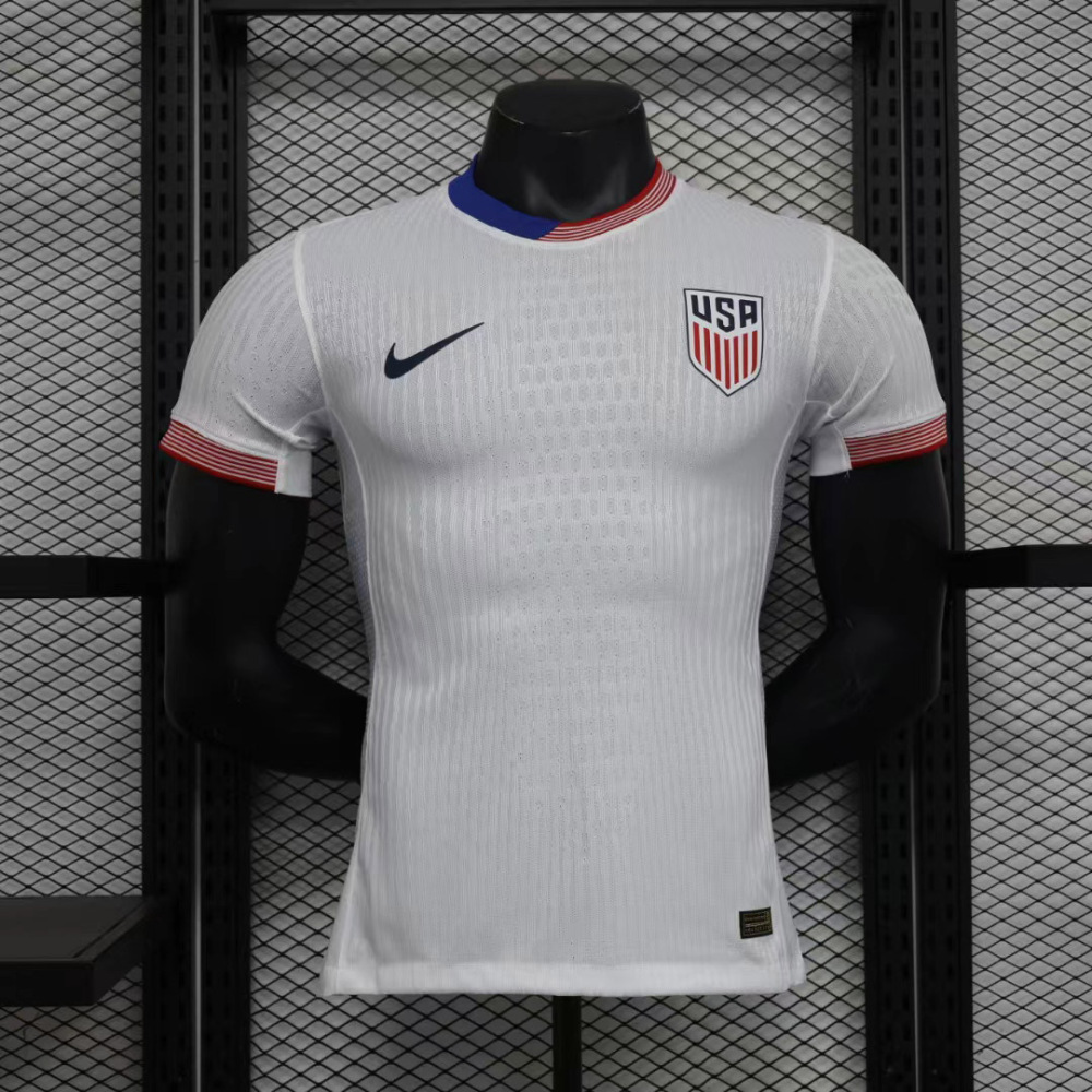 USA Authentic Soccer Jersey Home Shirt Copa America 2024
